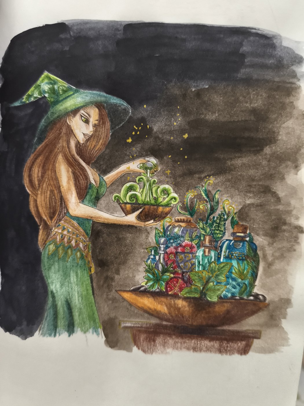 Работа от КраскиРаскраски