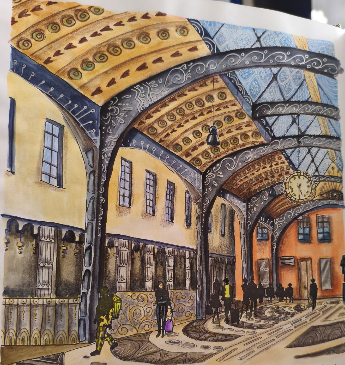 Работа от КраскиРаскраски