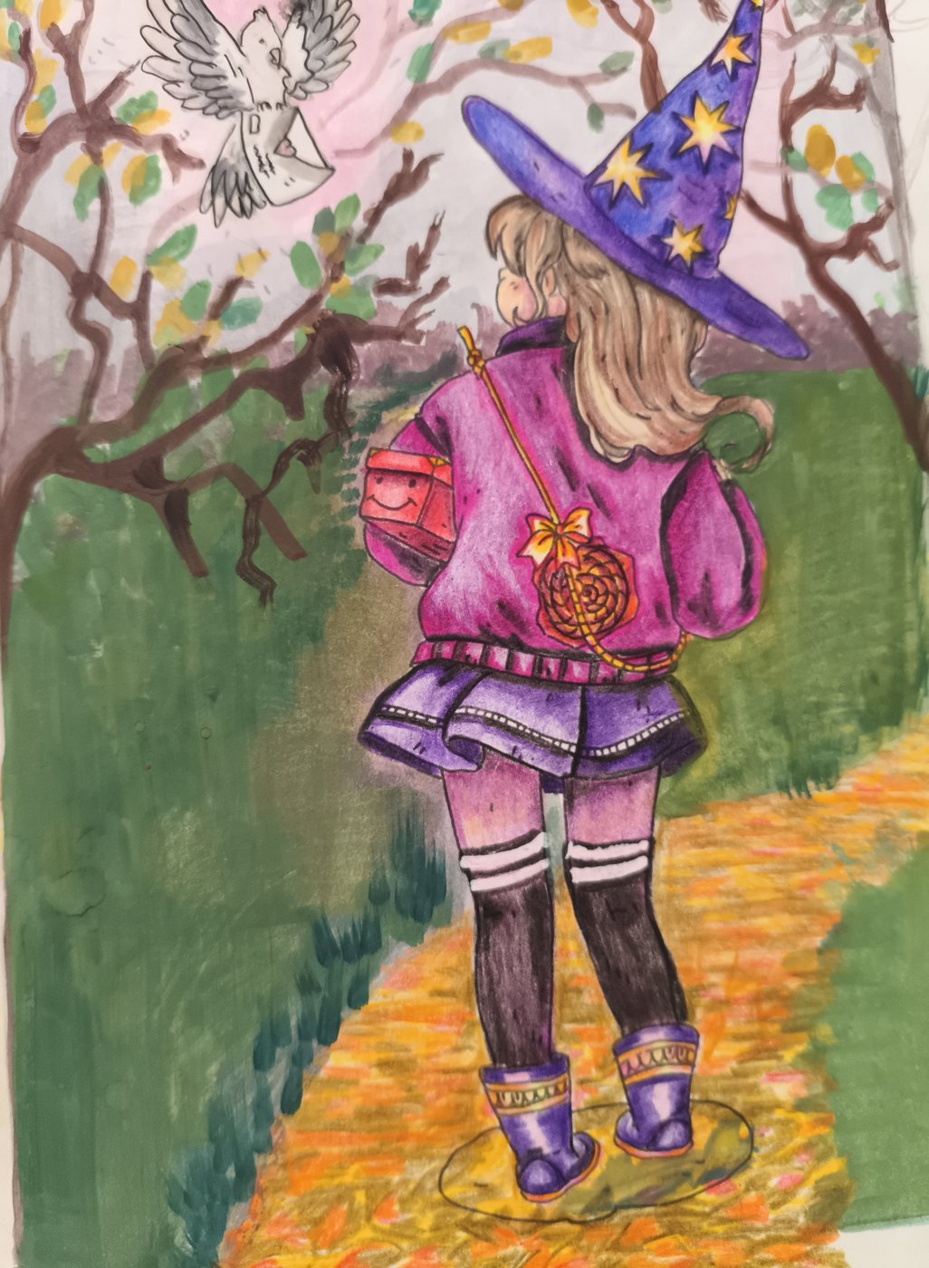 Работа от КраскиРаскраски