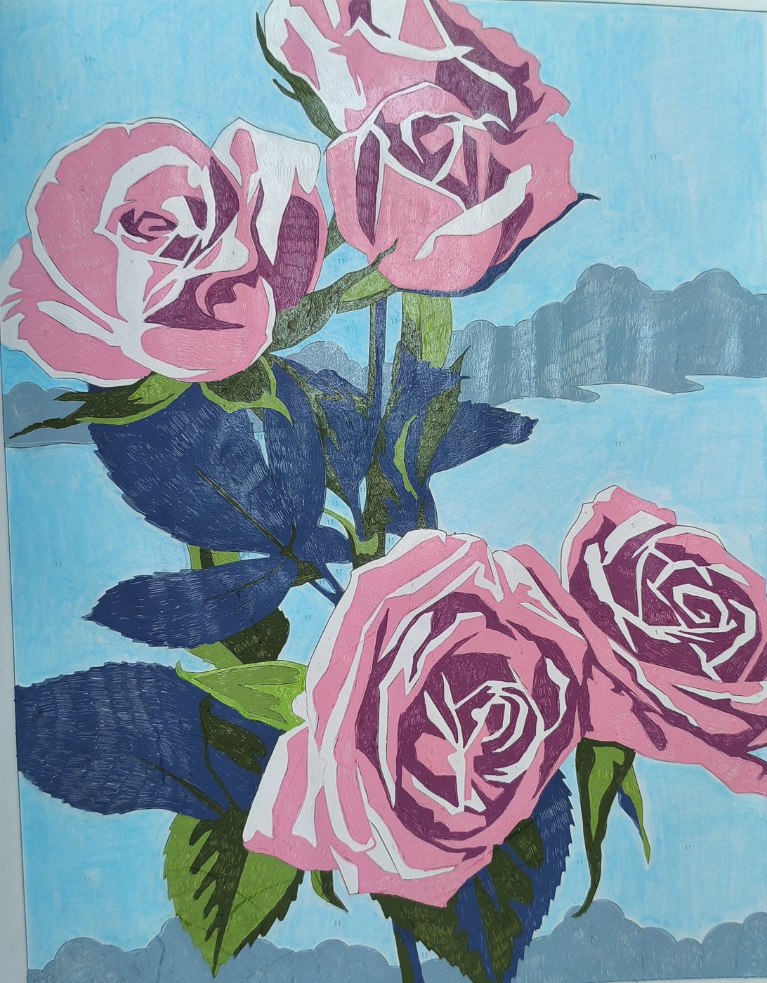 Работа от КраскиРаскраски