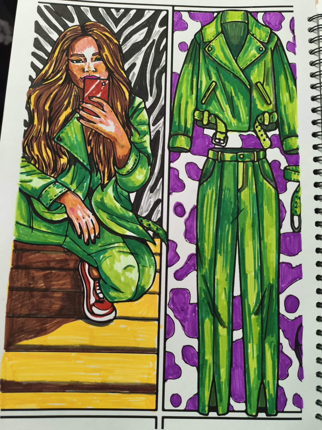 Работа от КраскиРаскраски