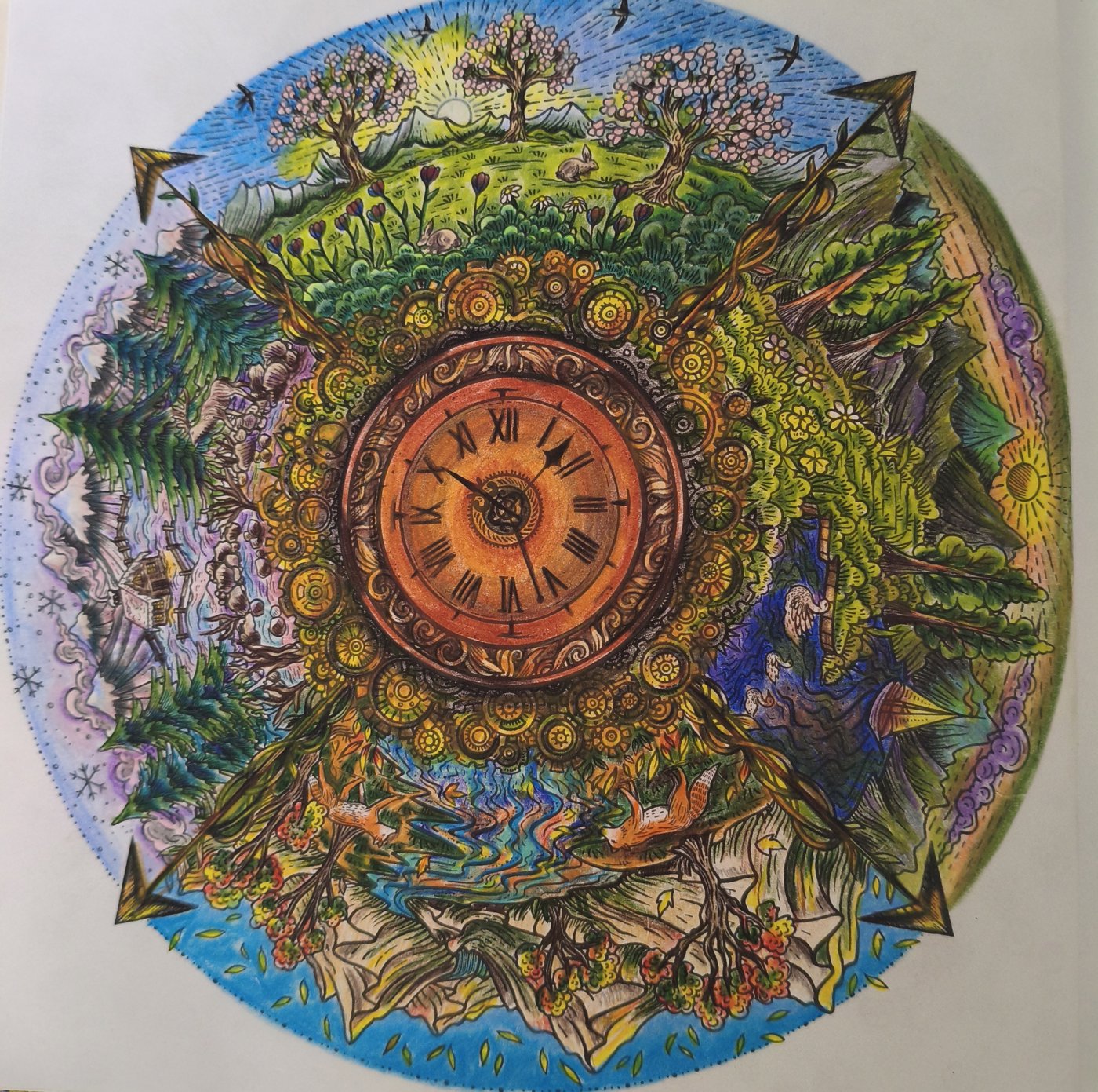 Работа от КраскиРаскраски