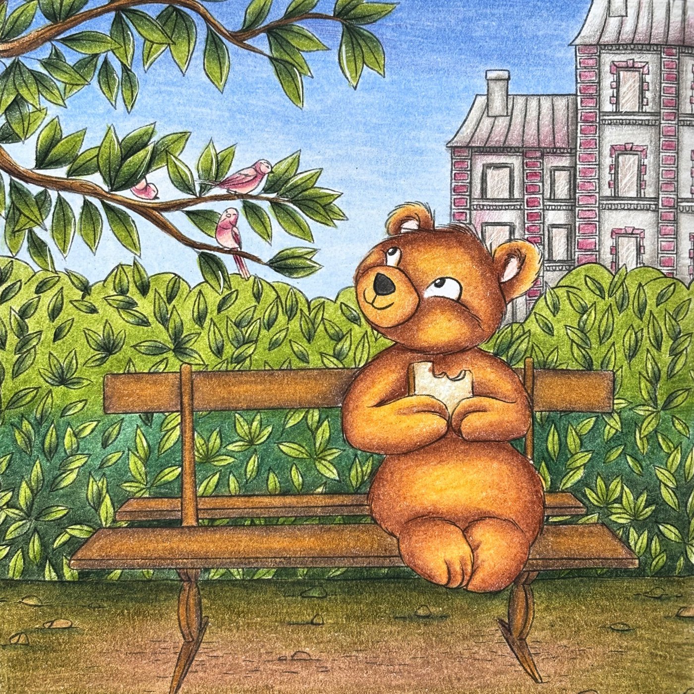 Работа от Denushka