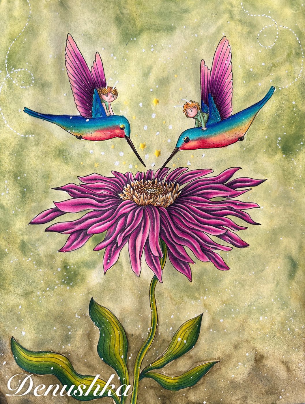 Работа от Denushka