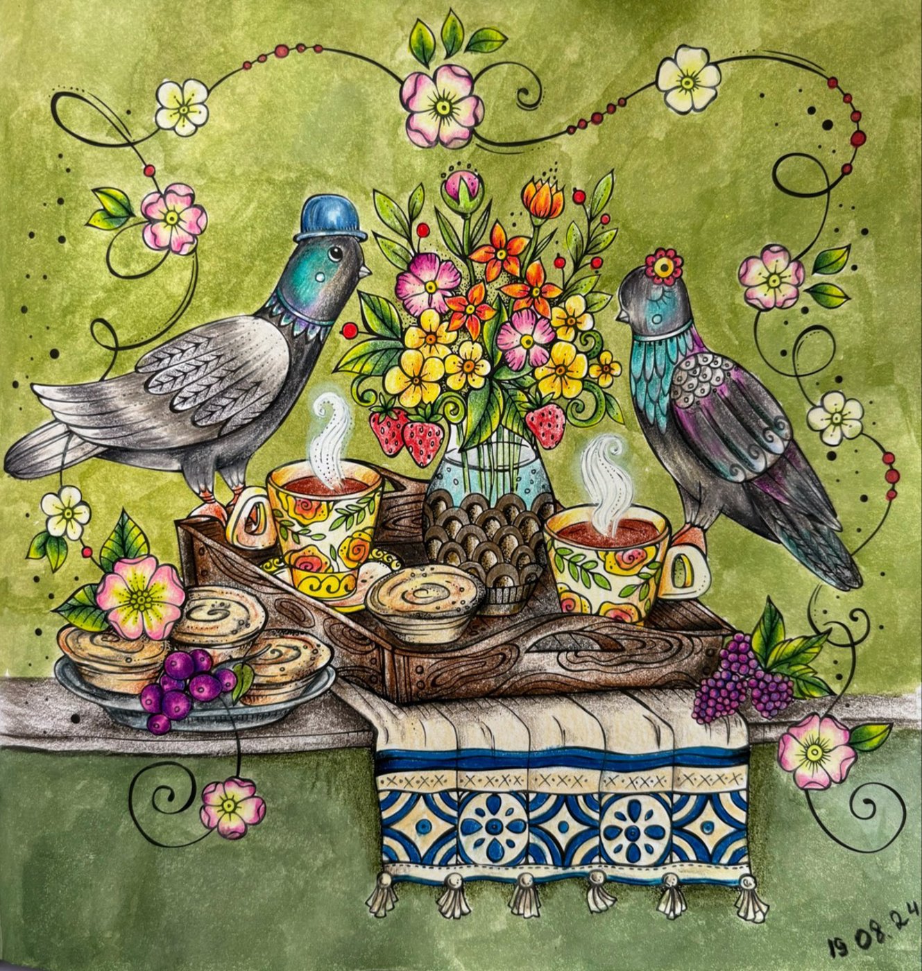 Работа от Denushka