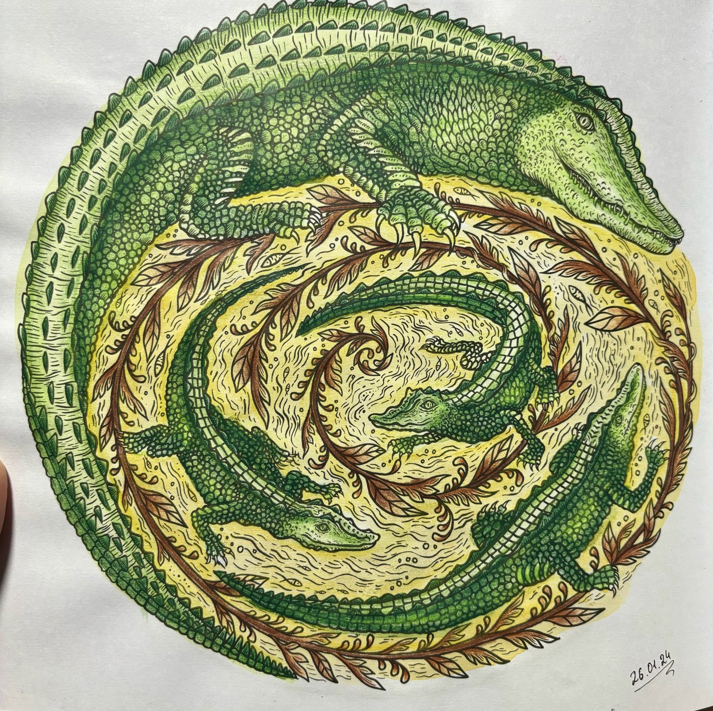 Работа от Denushka