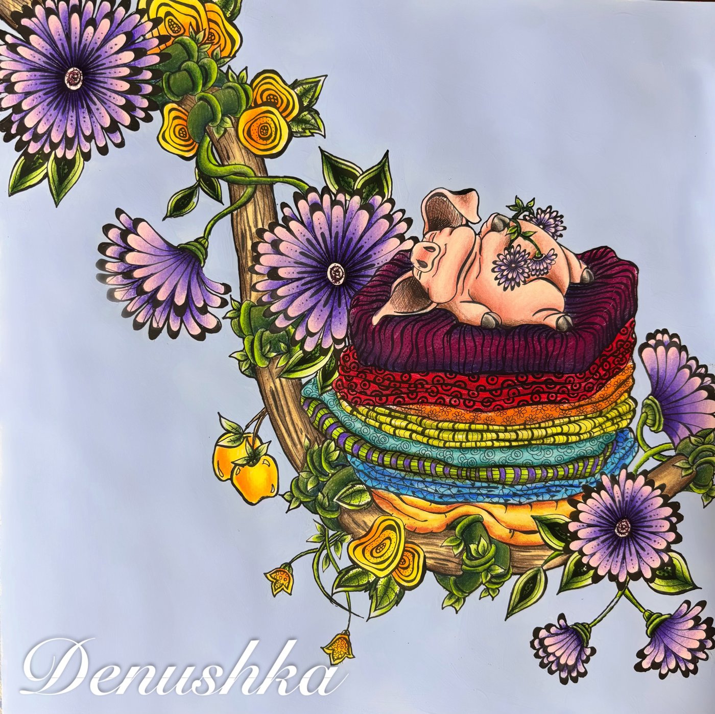 Работа от Denushka