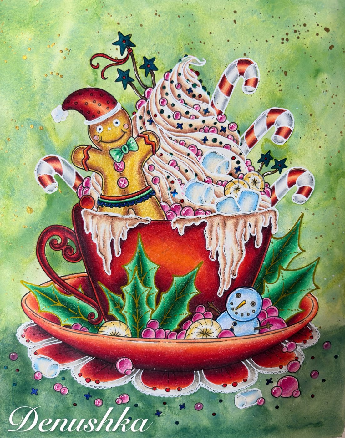 Работа от Denushka