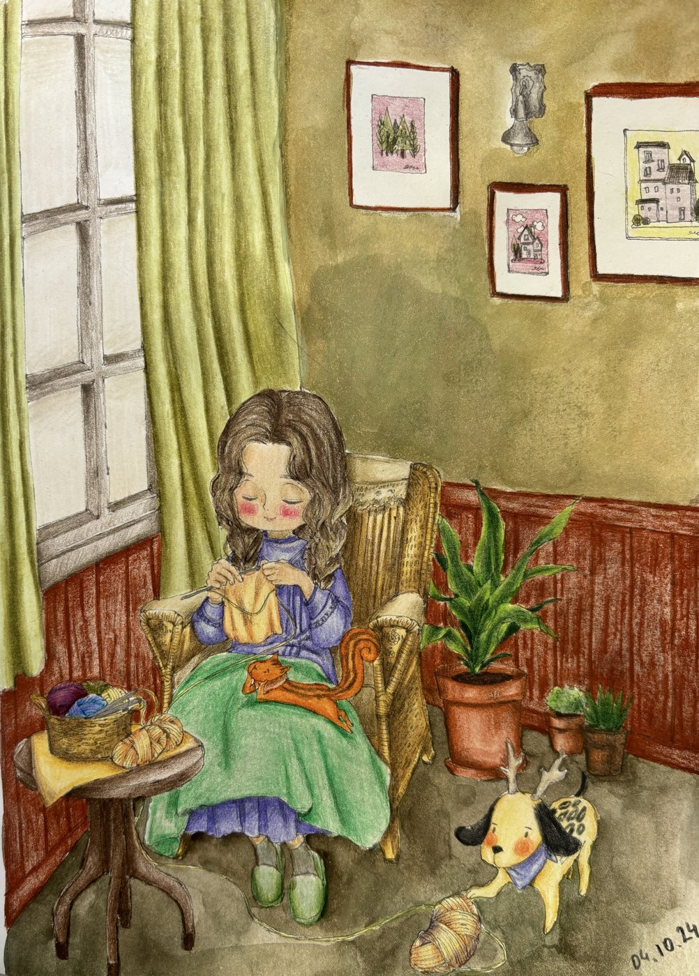 Работа от Denushka