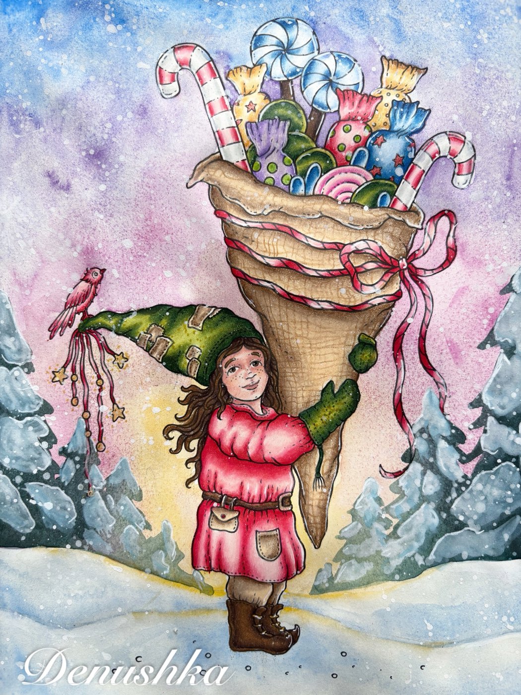 Работа от Denushka