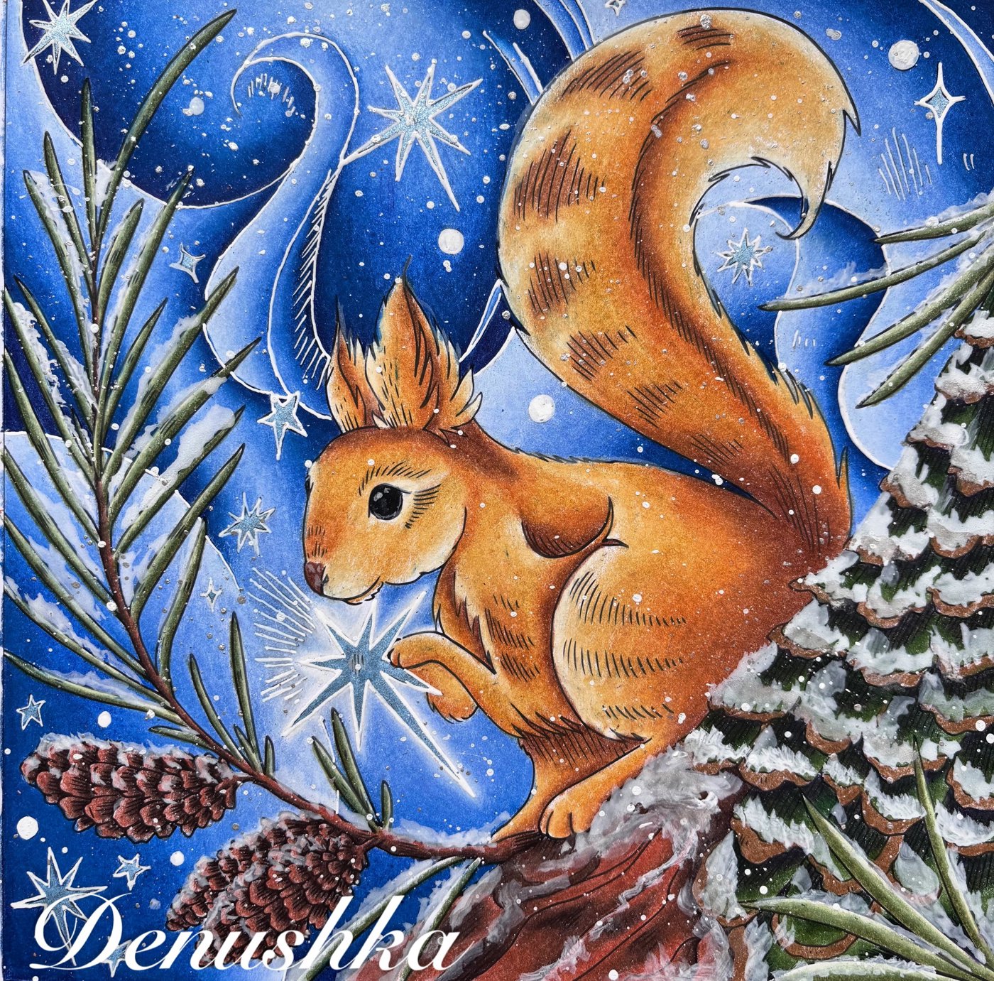 Работа от Denushka