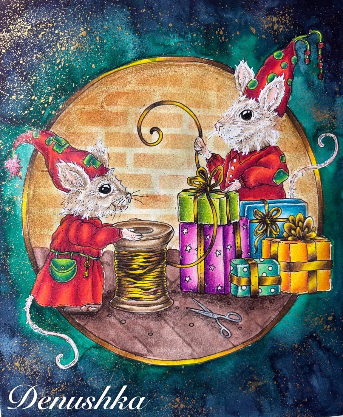 Работа от Denushka