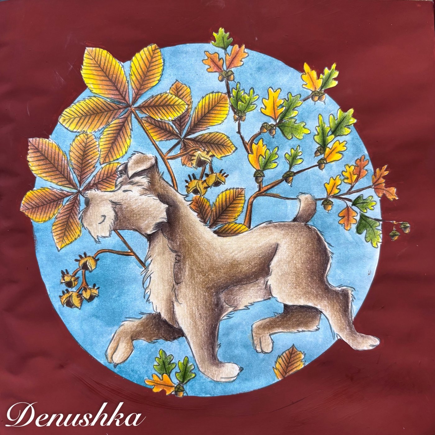 Работа от Denushka