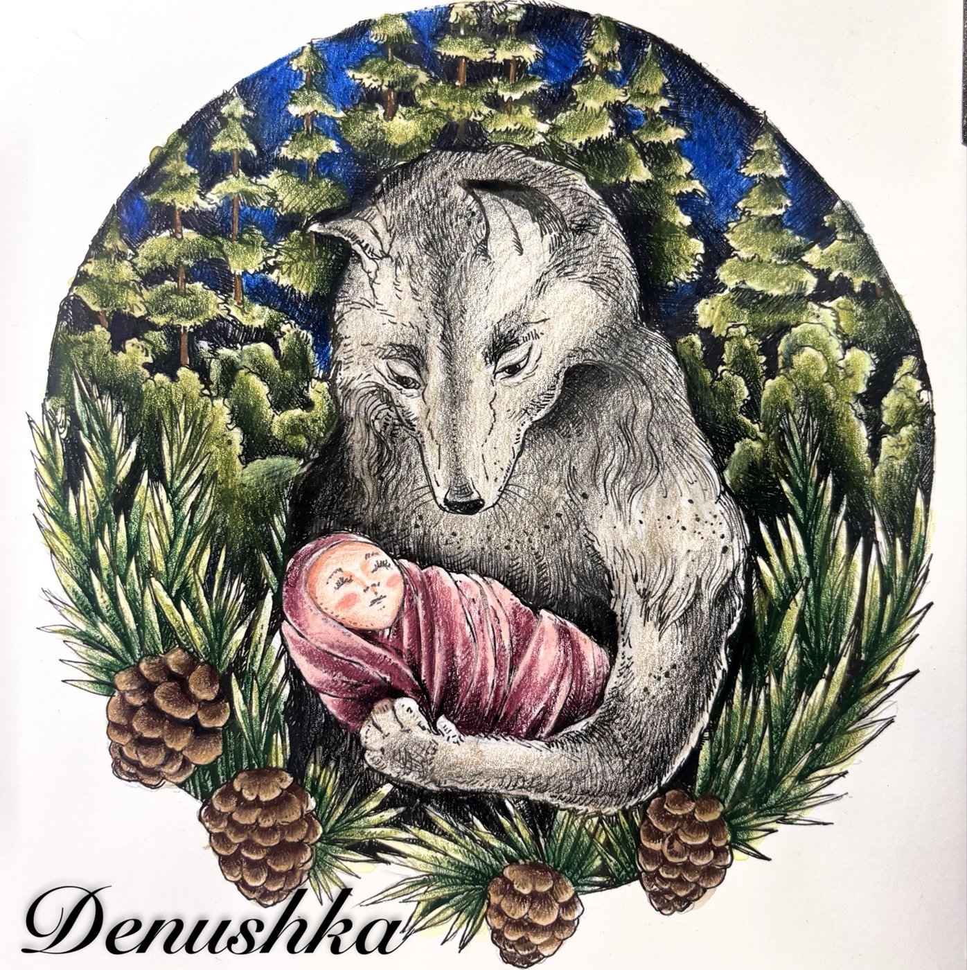 Работа от Denushka