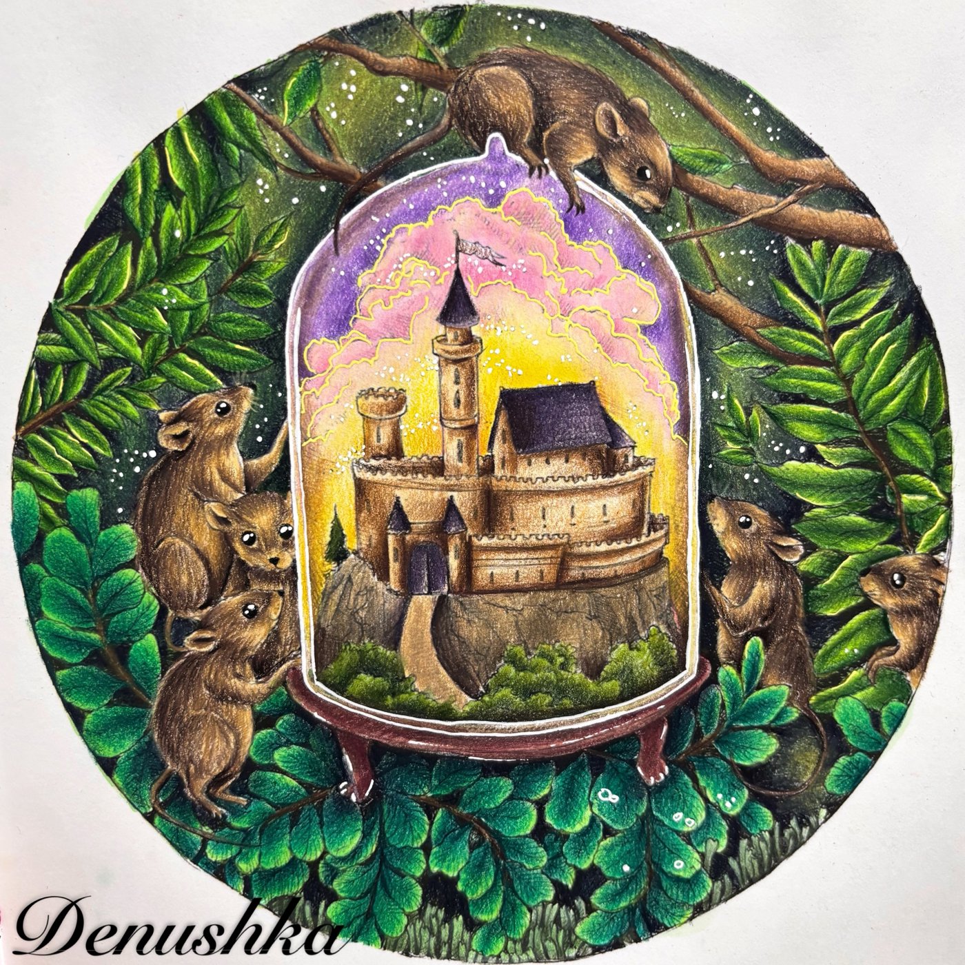 Работа от Denushka