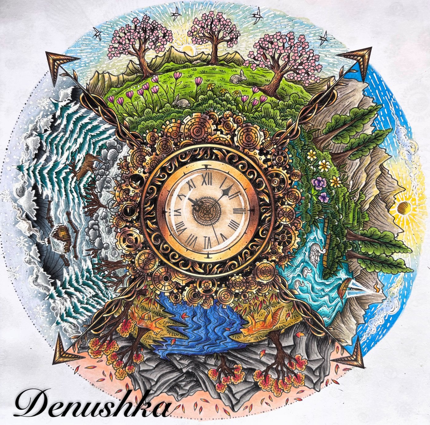 Работа от Denushka