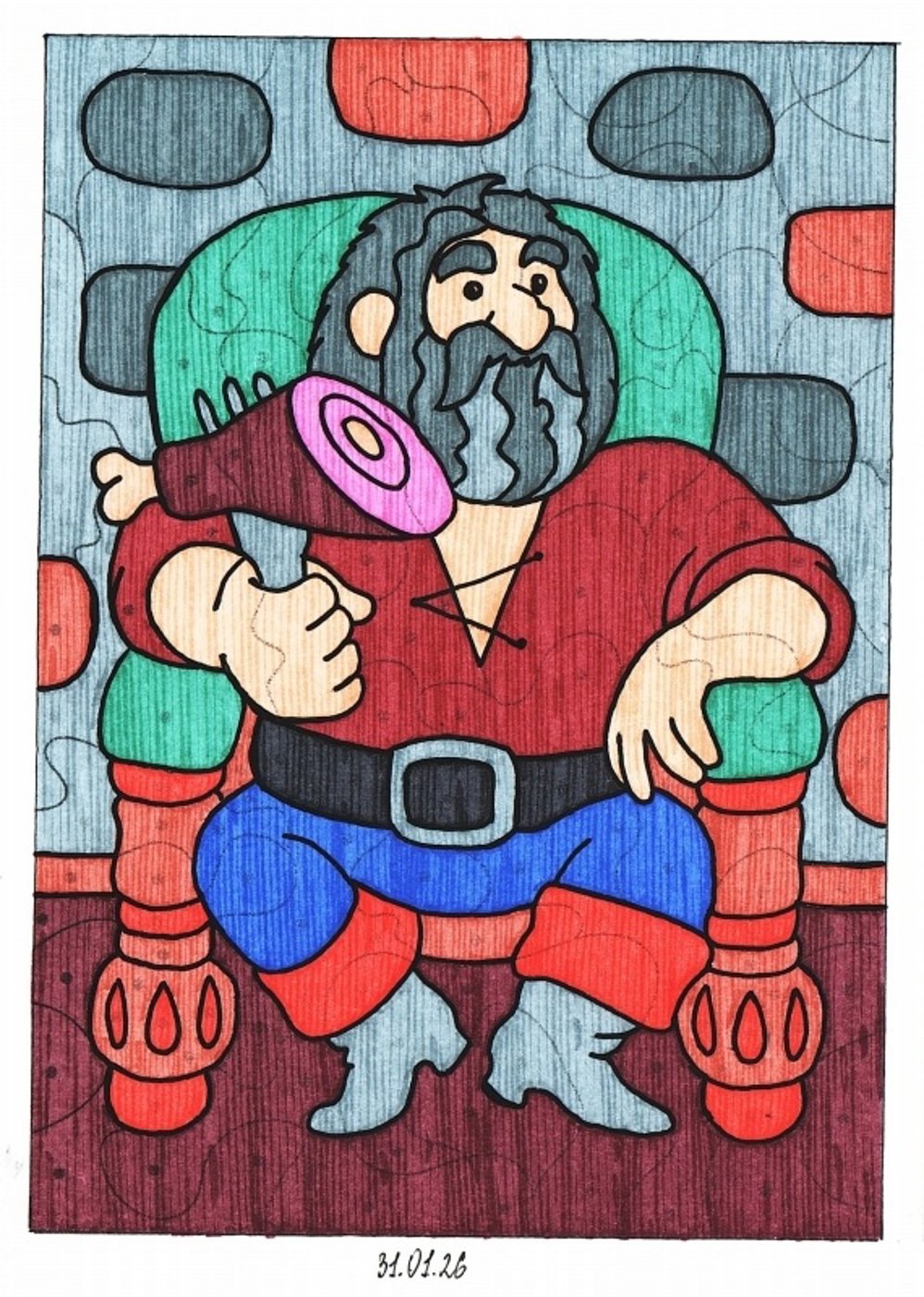 Работа от миечка