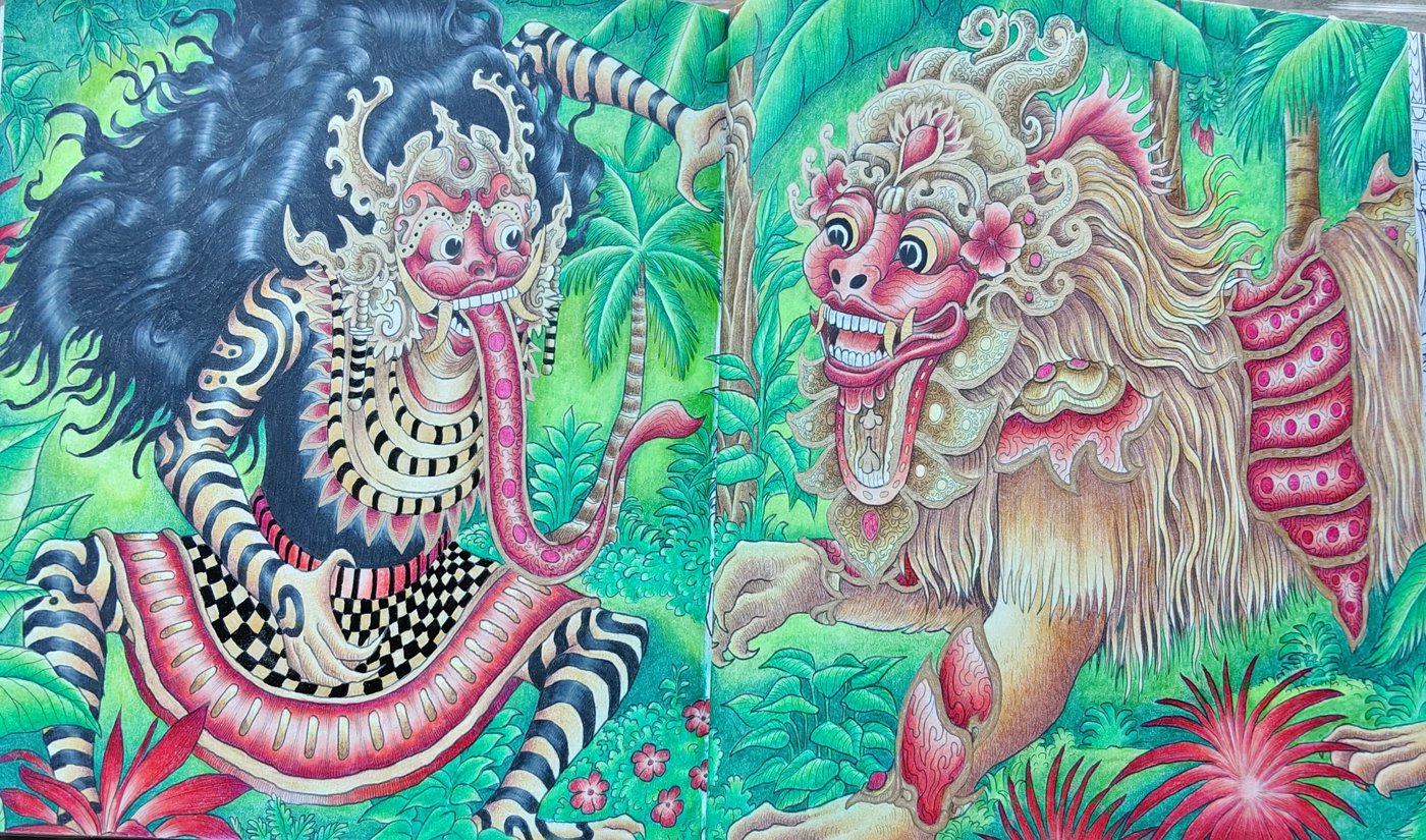 Баронг и Рангда от Alifira