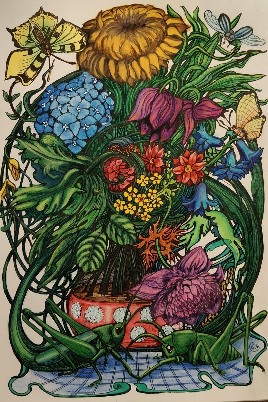 Кузнечики от Alifira