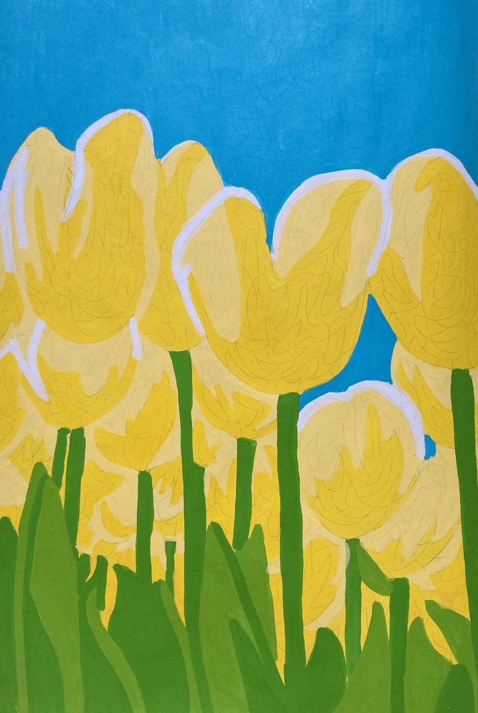 Тюльпаны от Мой мир раскрасок