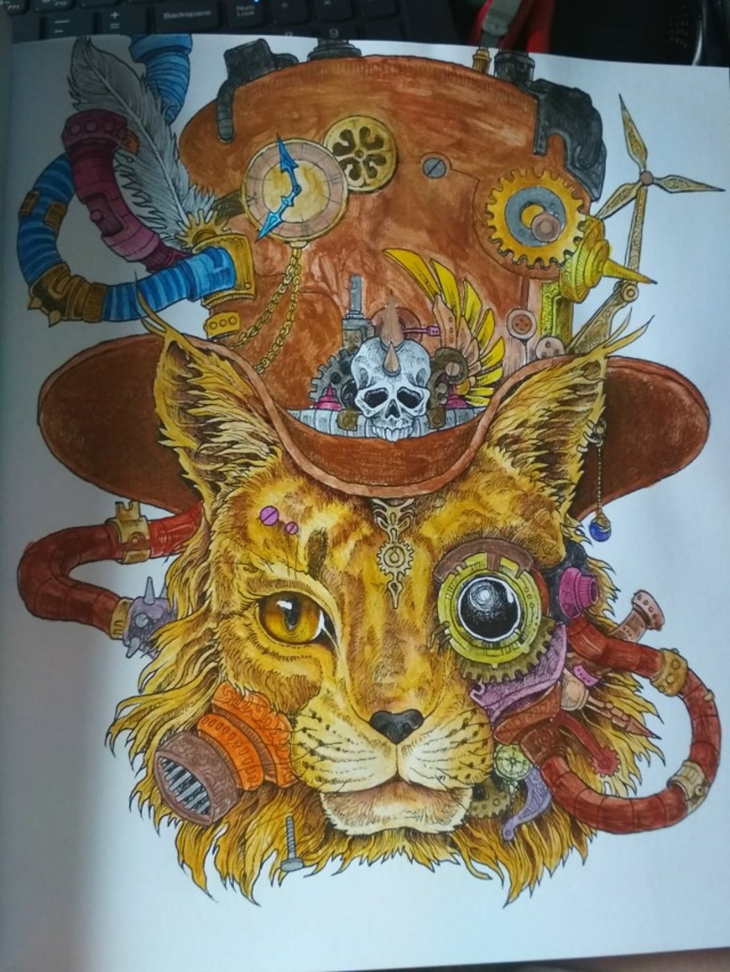 Кот стинПанк от VikaS