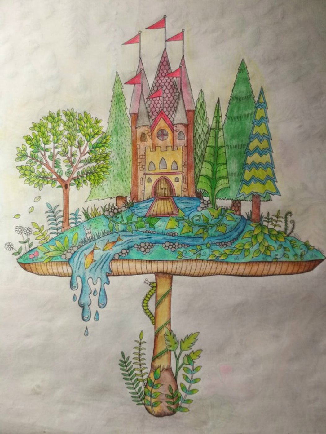 Гриб и замок от VikaS