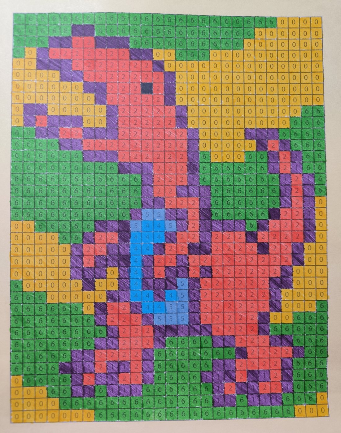 Динозавр в пикселе от VikaS