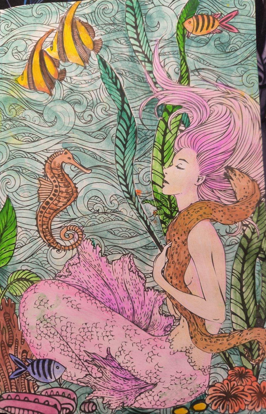 Русалочка и рыбки от VikaS