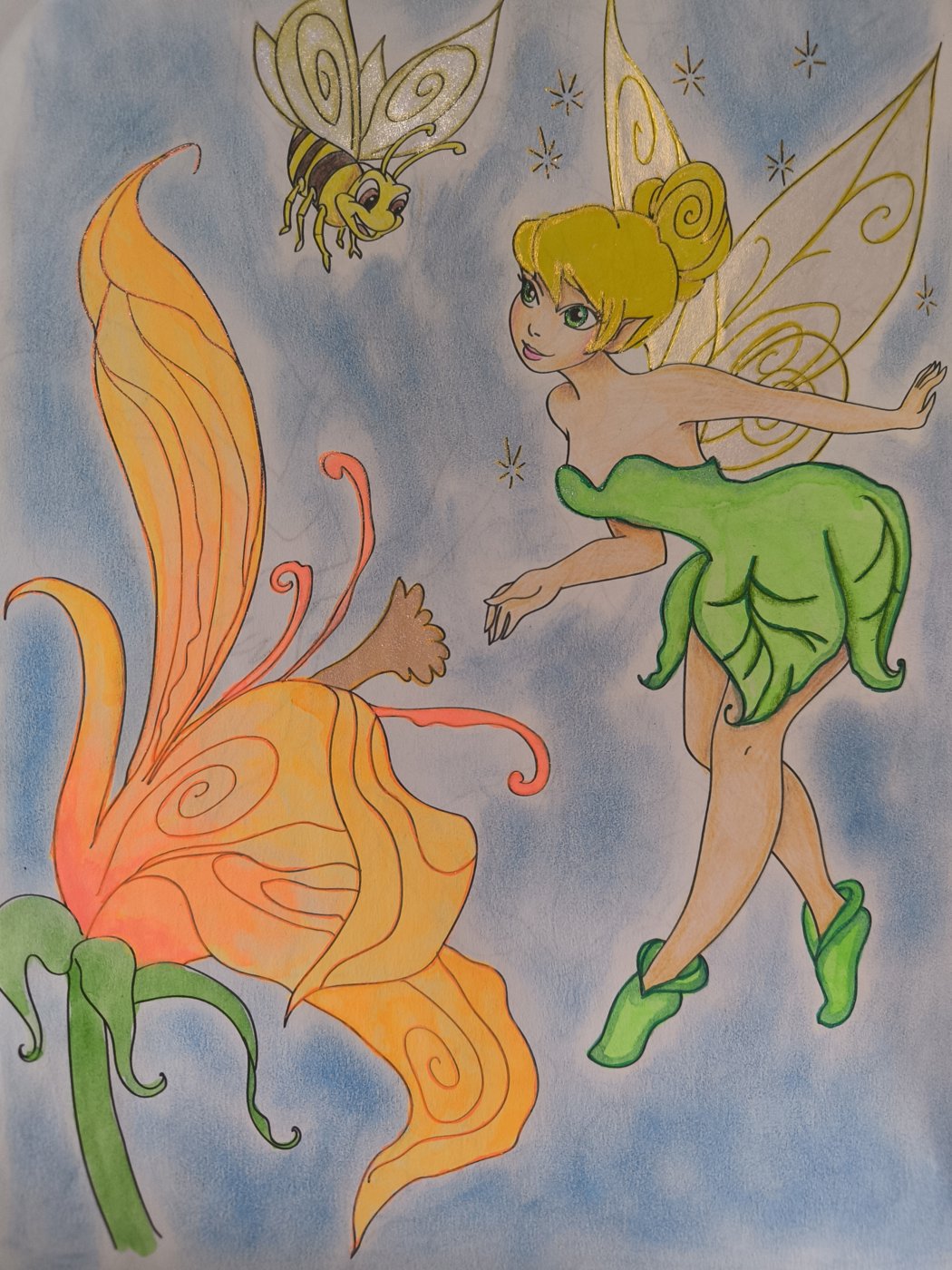 Цветок и фея от VikaS