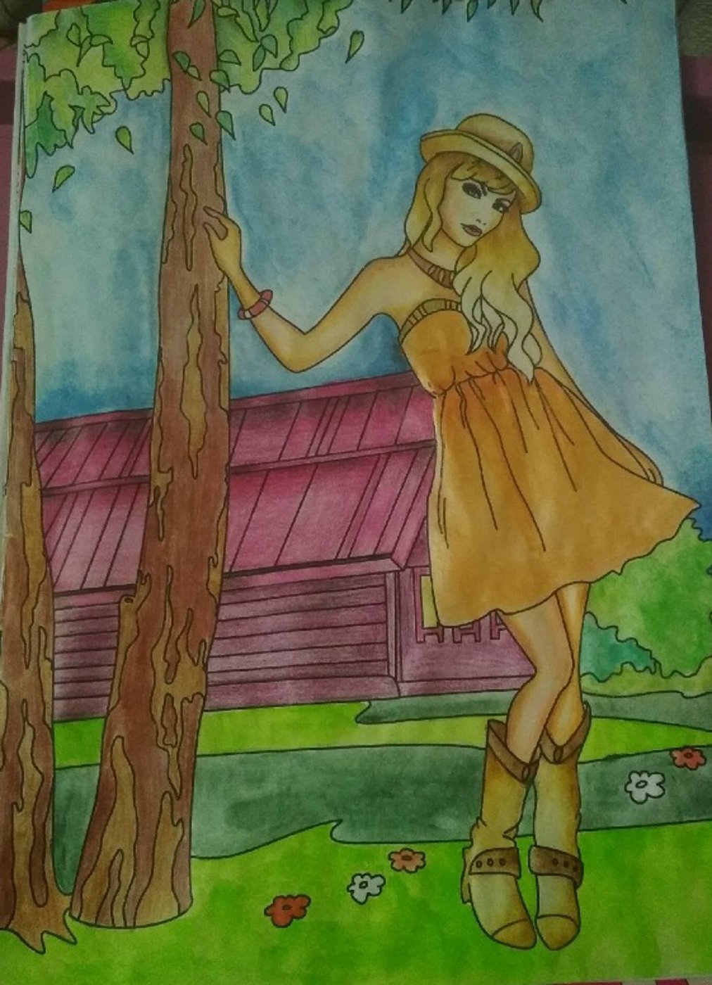 Девушка от VikaS