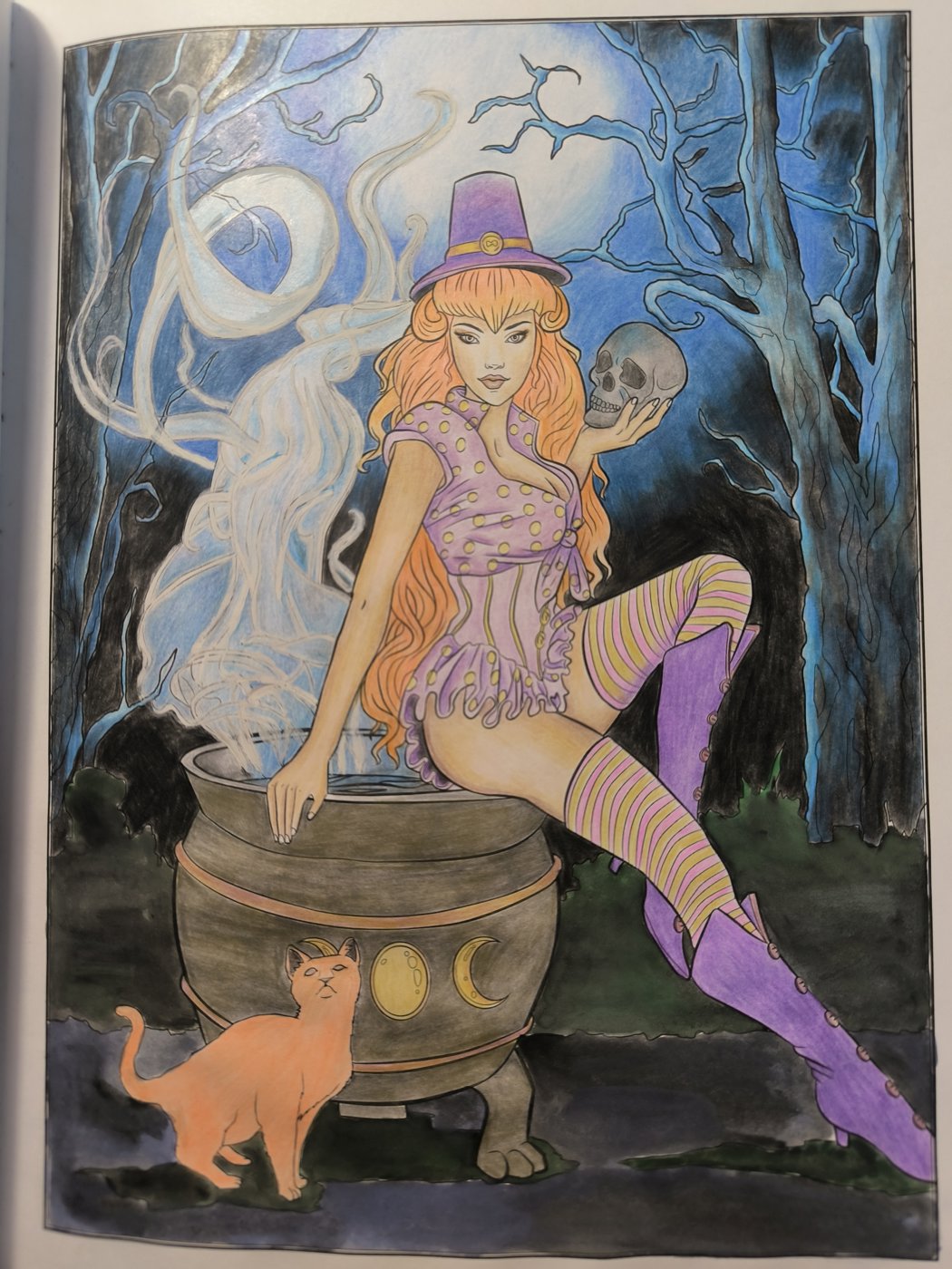 Ведьмочка с котлом от VikaS