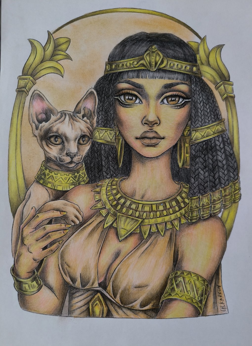 Египтянка и сфинкс от VikaS