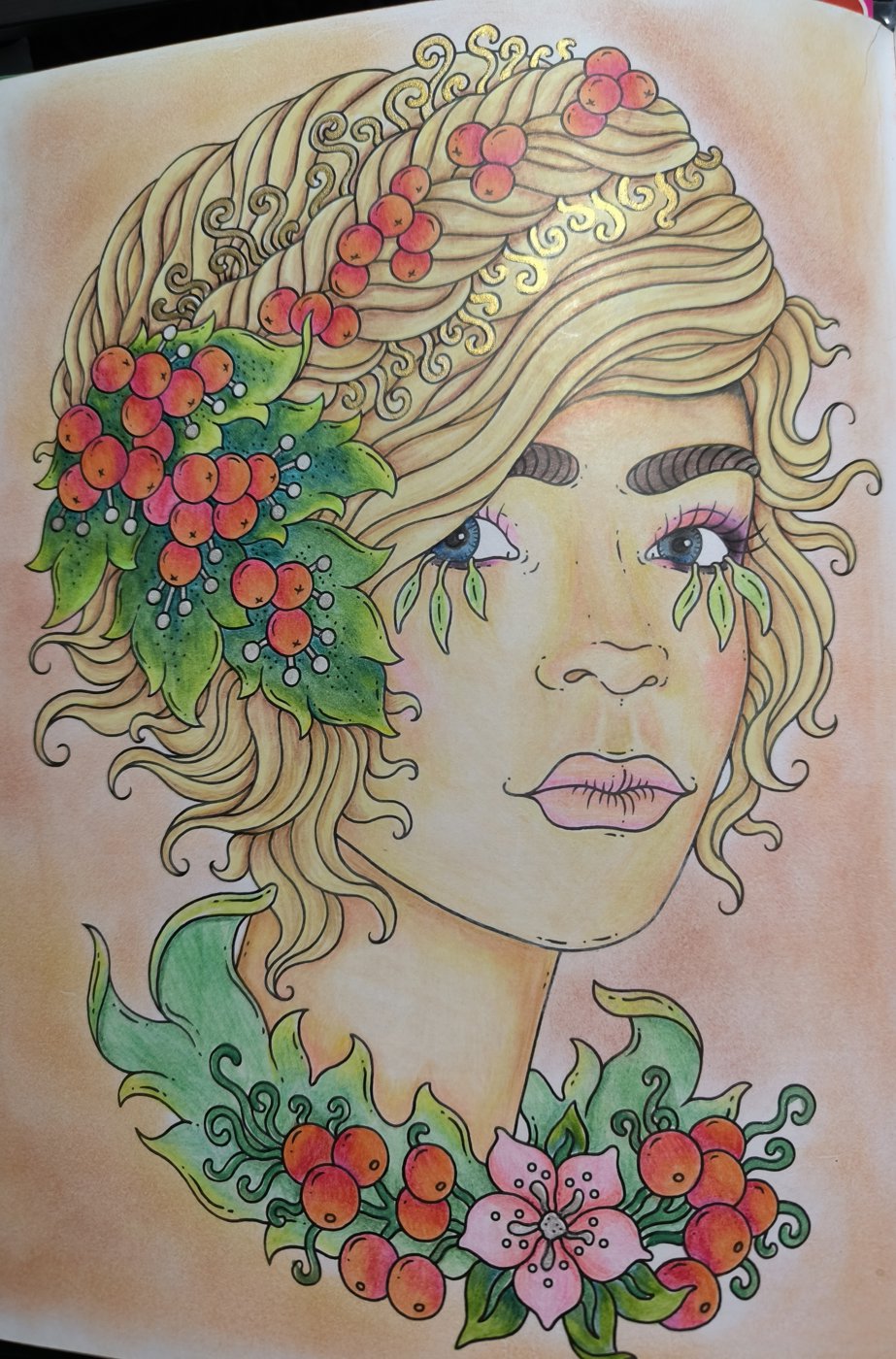 Девушка с ягодками от VikaS