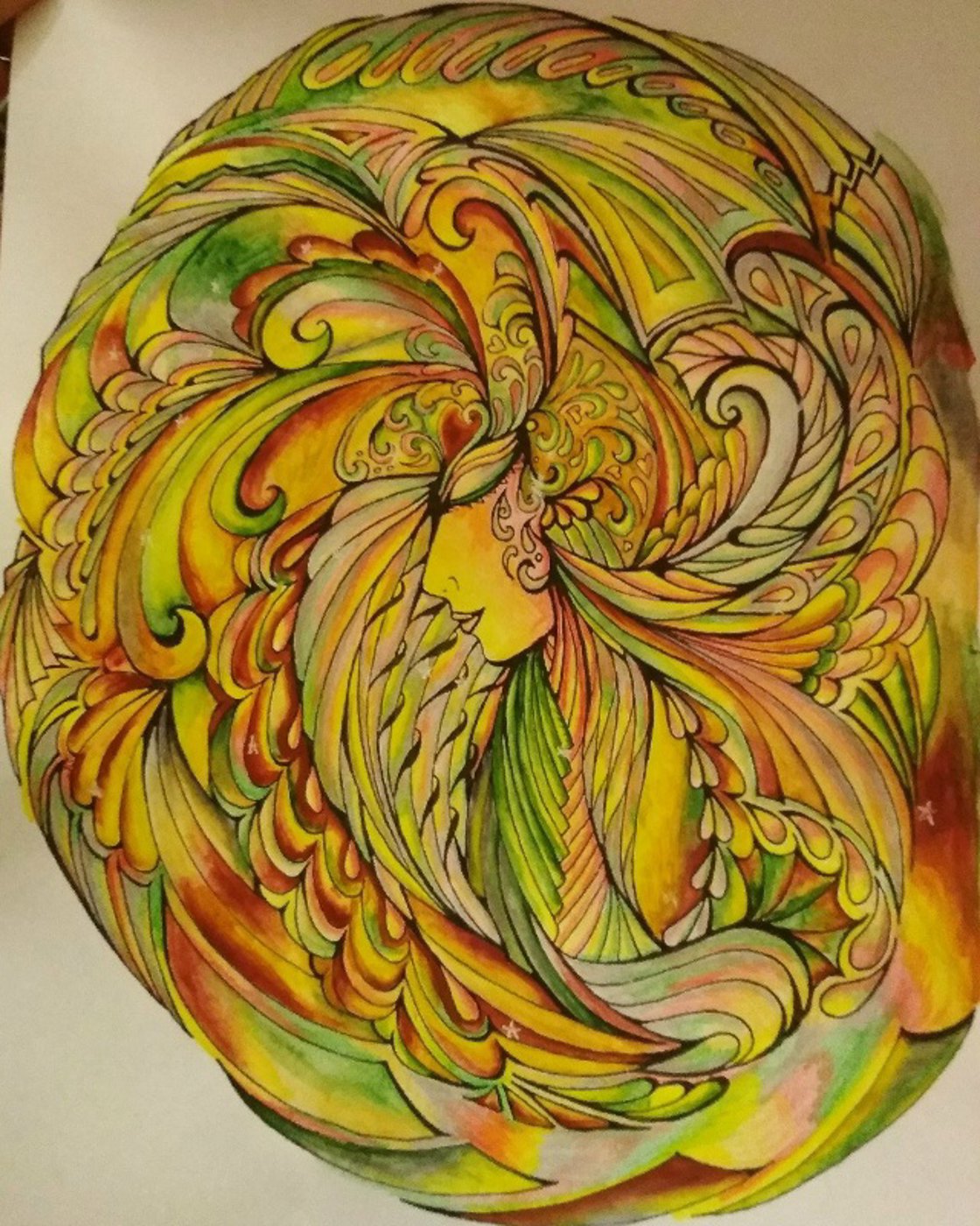 Девушка узор от VikaS