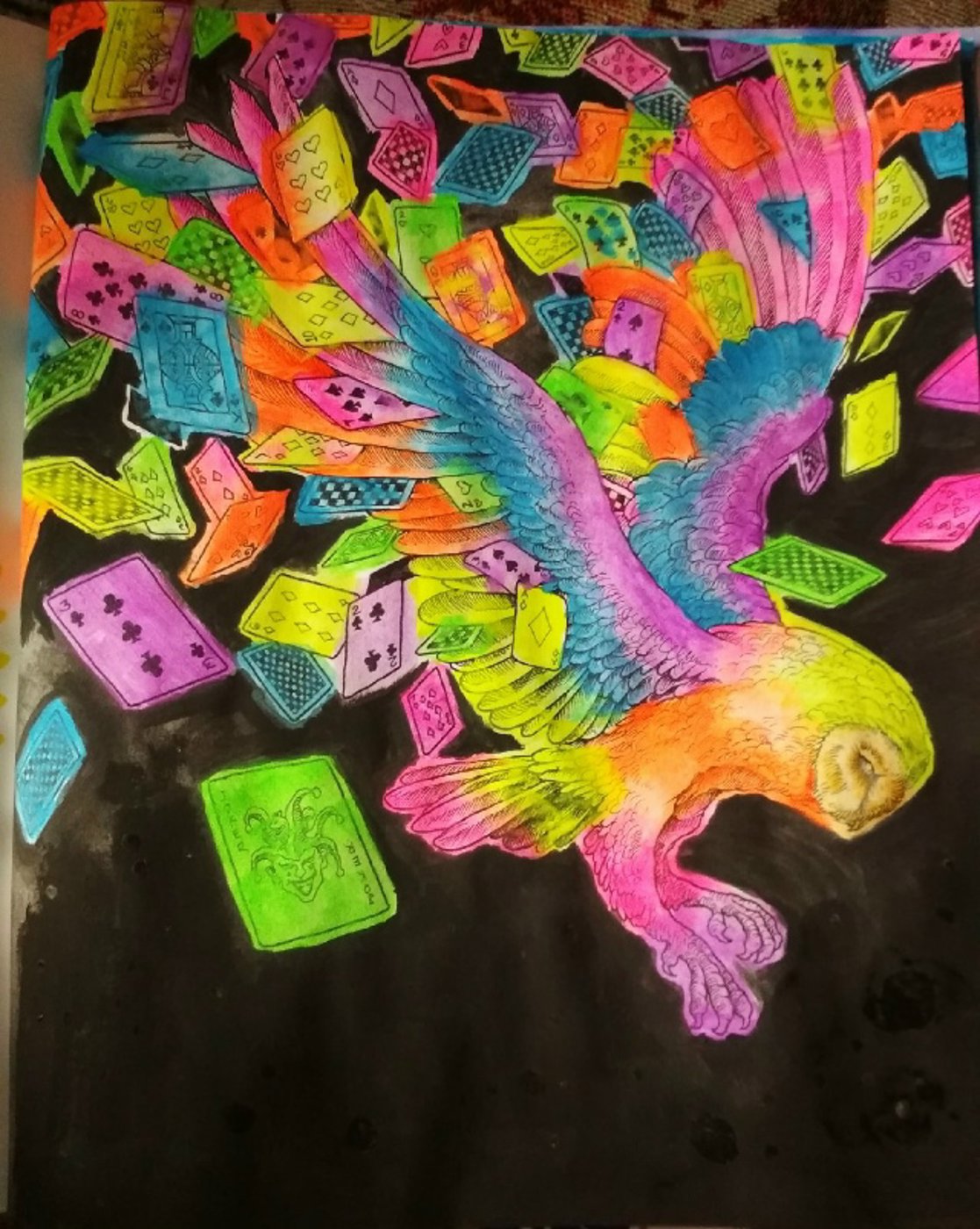 Светящая сова от VikaS