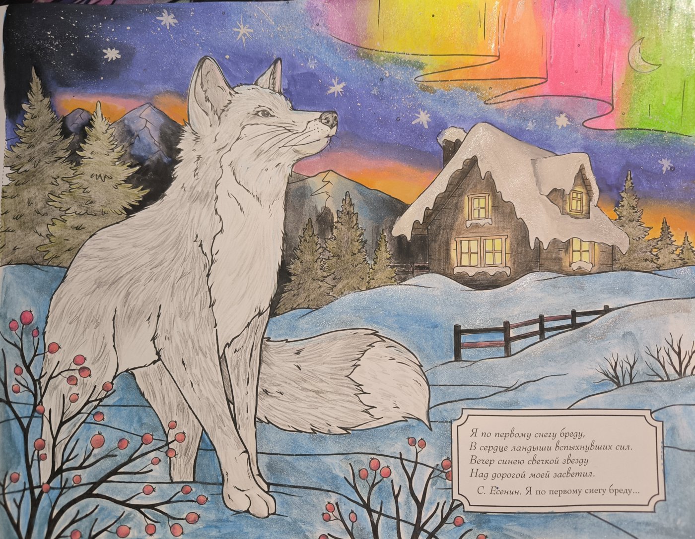 Зима и лиса от VikaS