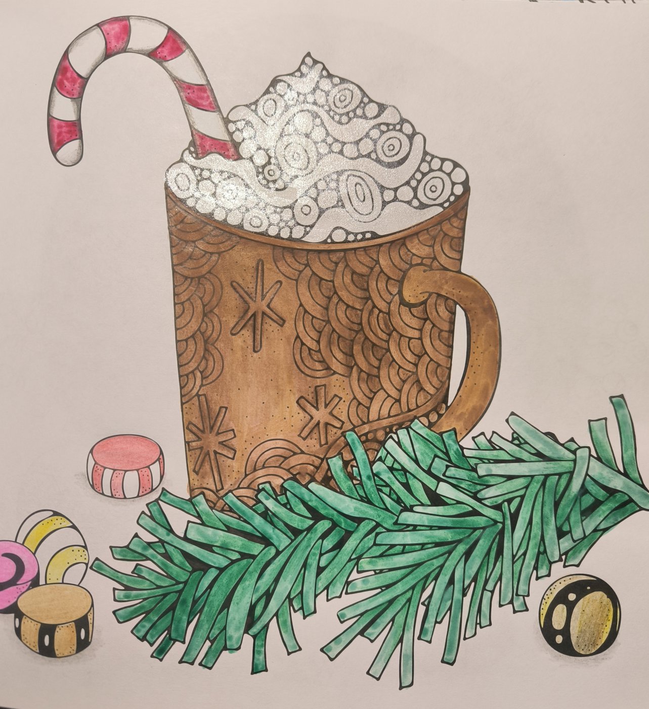 Кружка с какао от VikaS