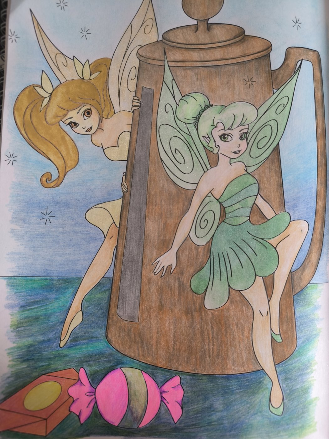 Чай с конфетами от VikaS