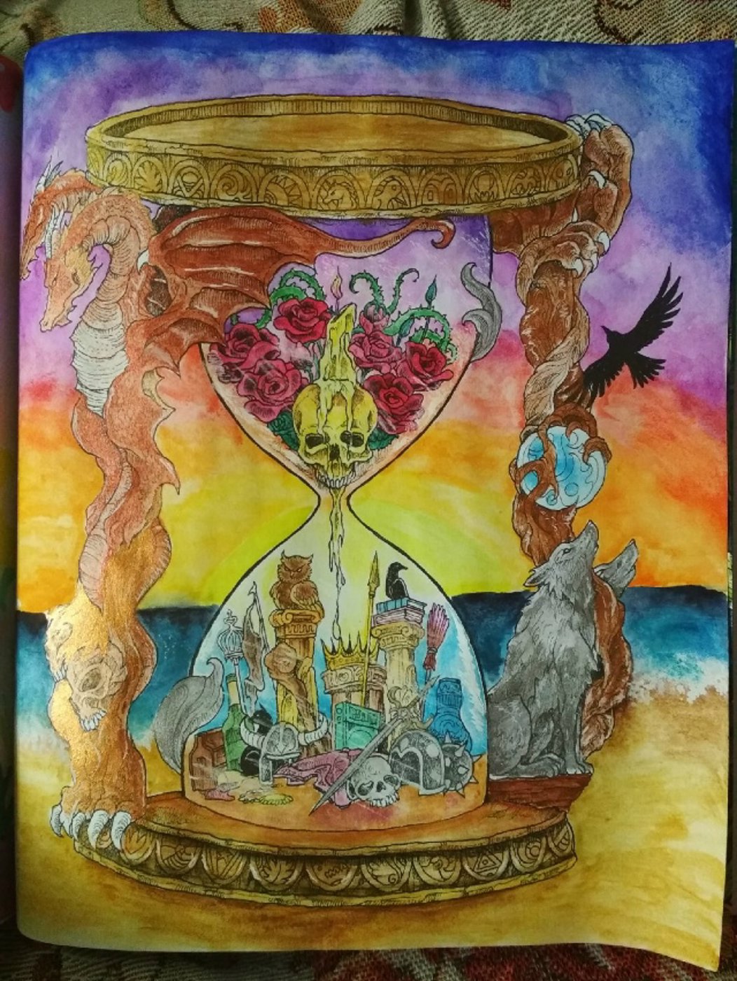 Часы песочные от VikaS