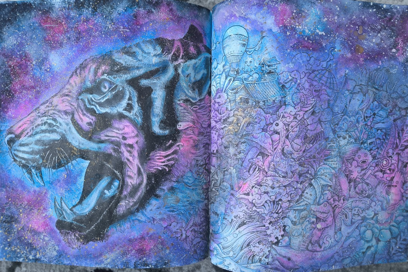 Космический тигр от VikaS