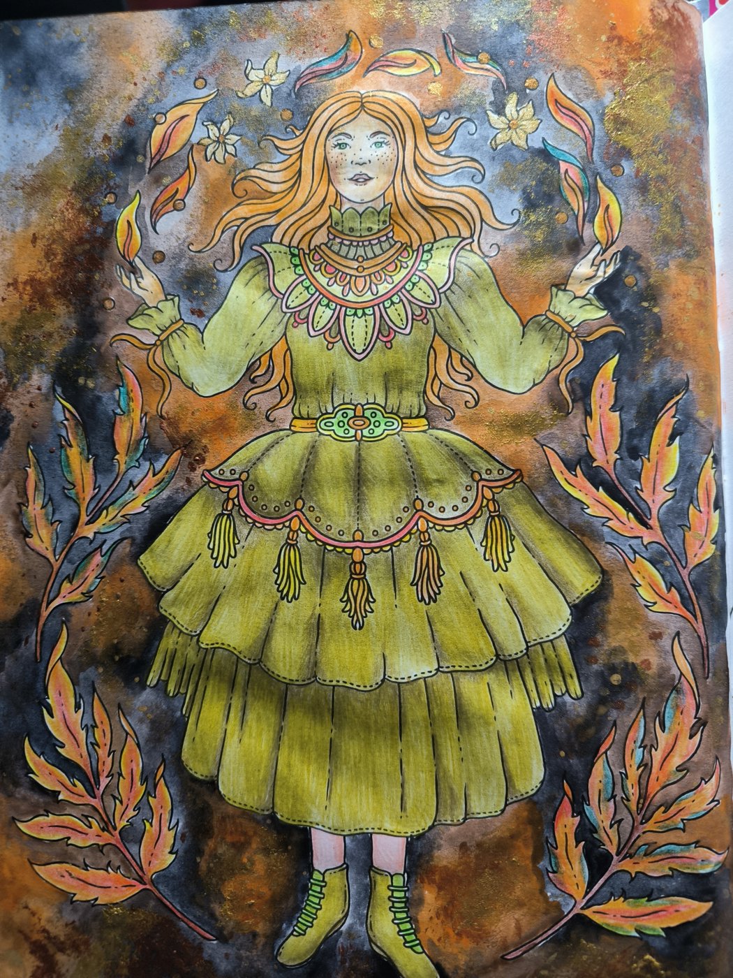 Девушка осень от VikaS