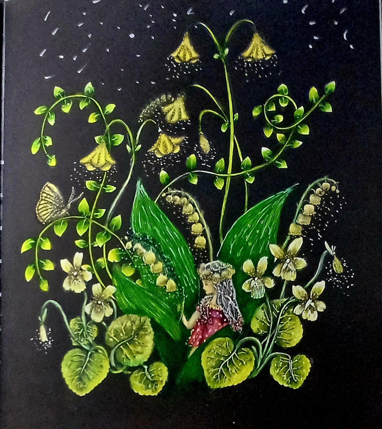 Работа от Incanti color - магия цвета