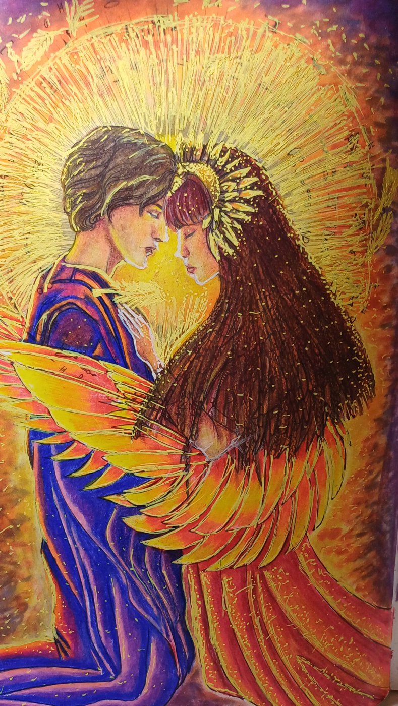 Работа от Incanti color - магия цвета