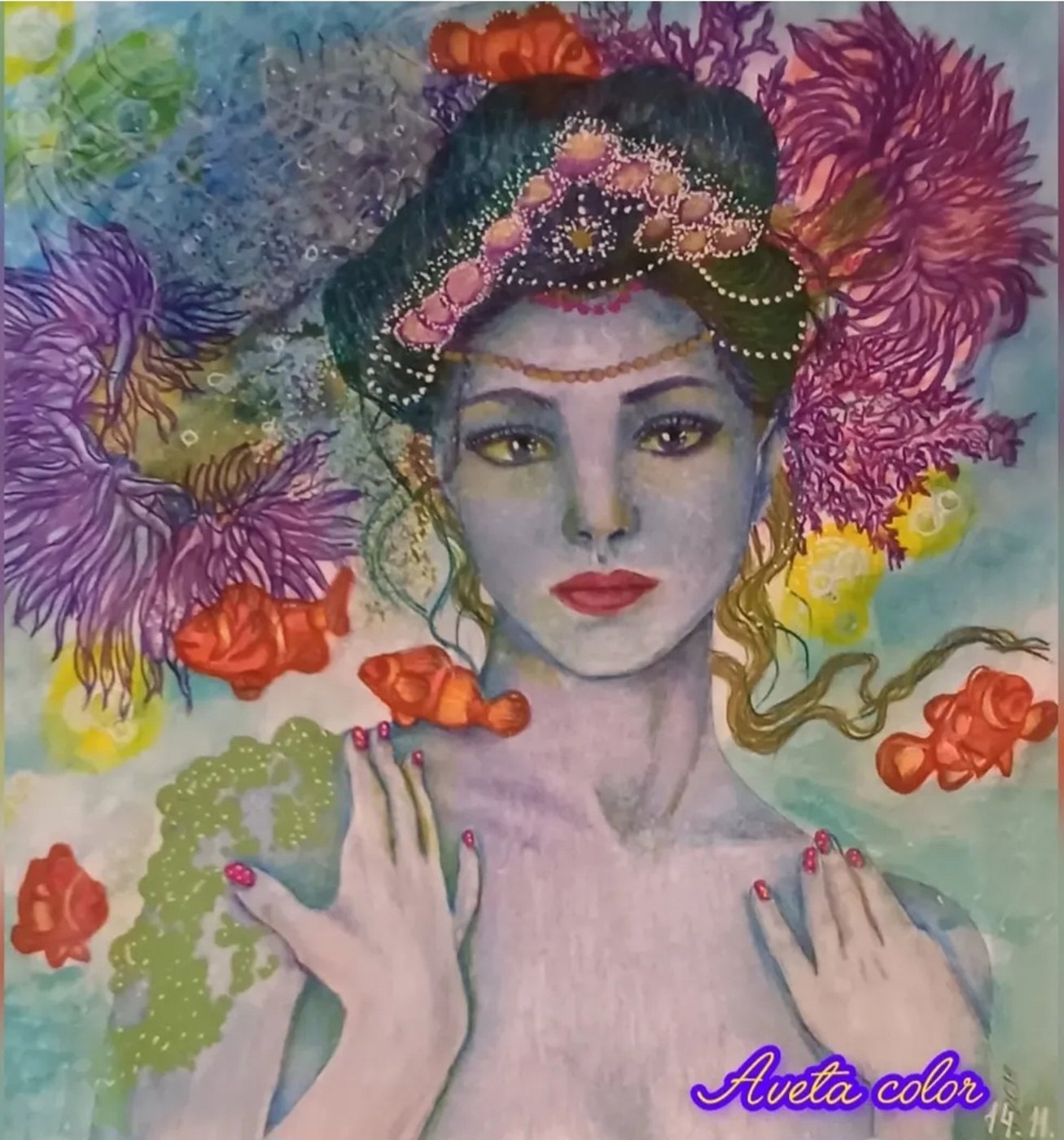 Работа от Incanti color - магия цвета