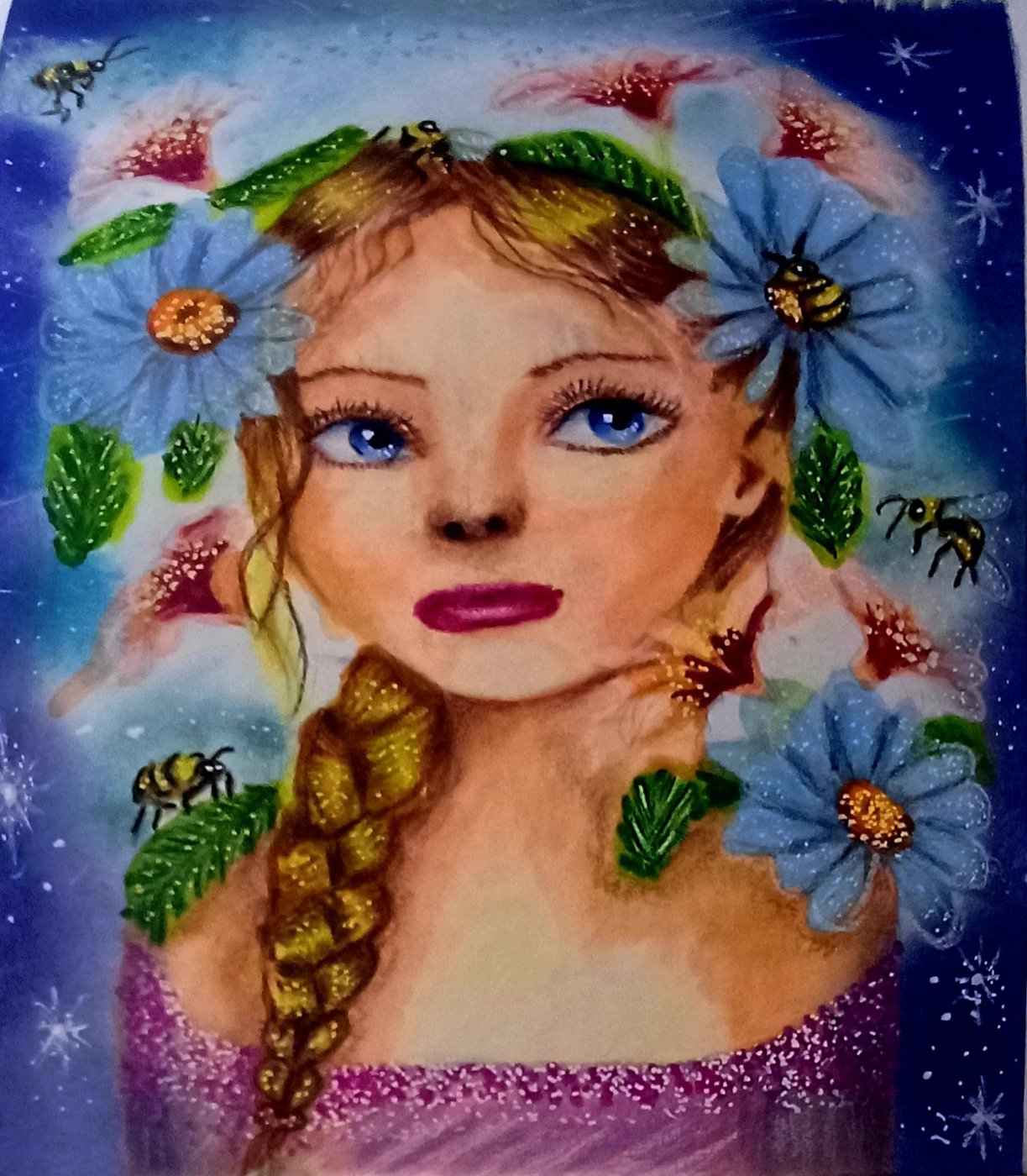 Работа от Incanti color - магия цвета