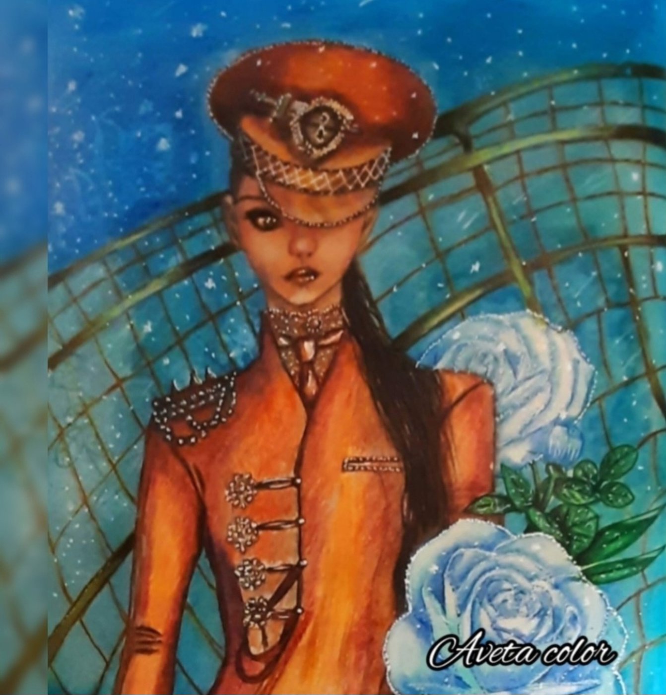 Работа от Incanti color - магия цвета