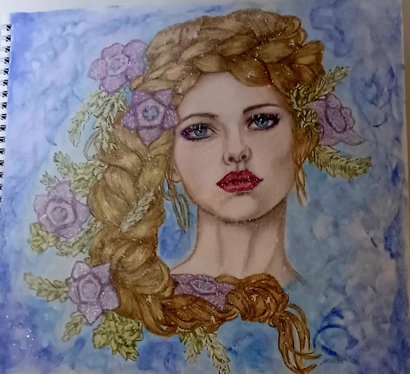 Работа от Incanti color - магия цвета