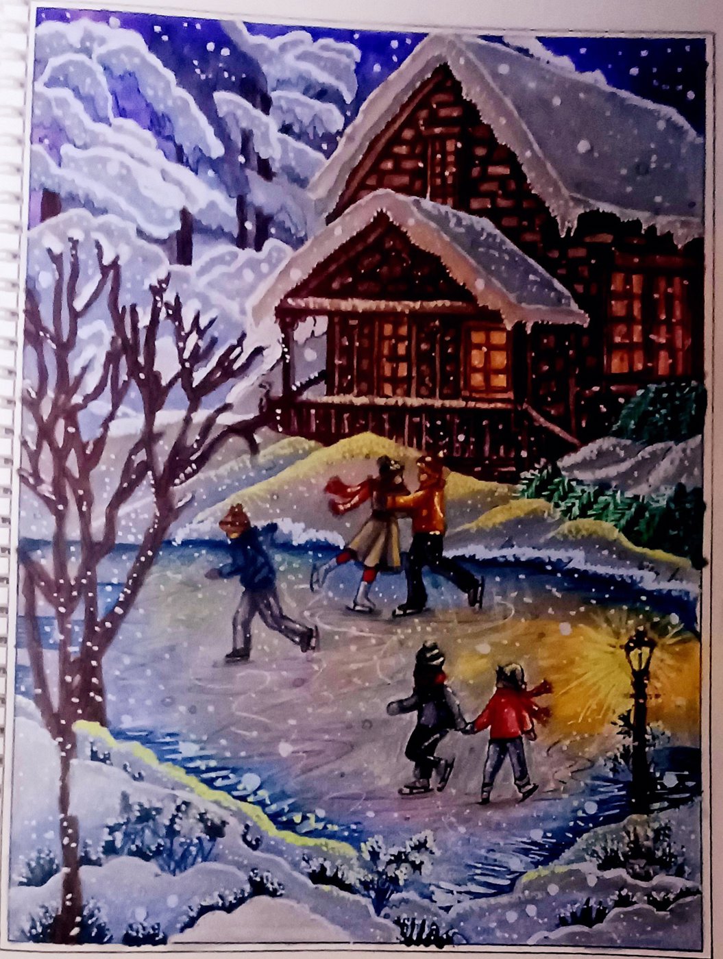 Работа от Incanti color - магия цвета