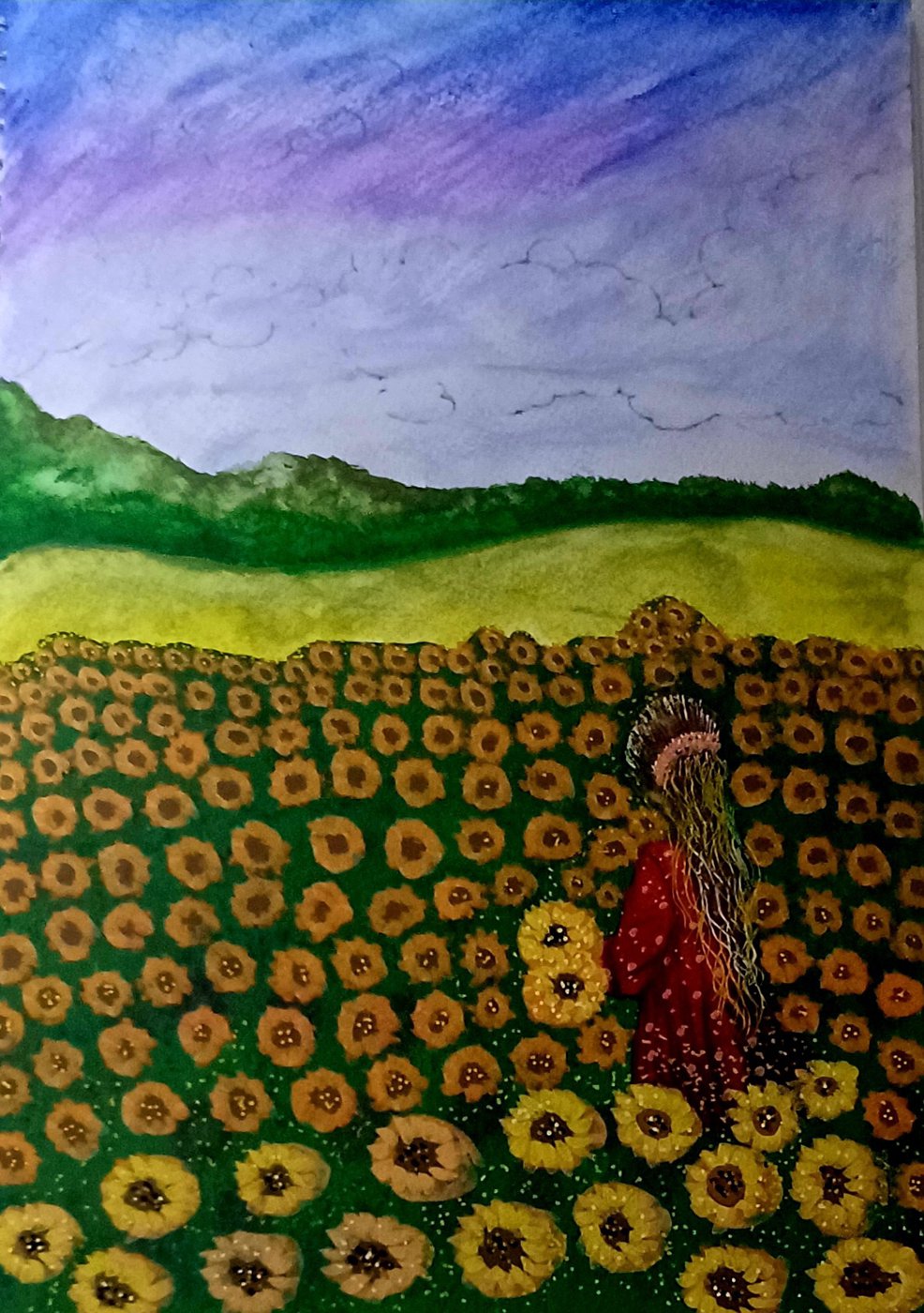 Работа от Incanti color - магия цвета