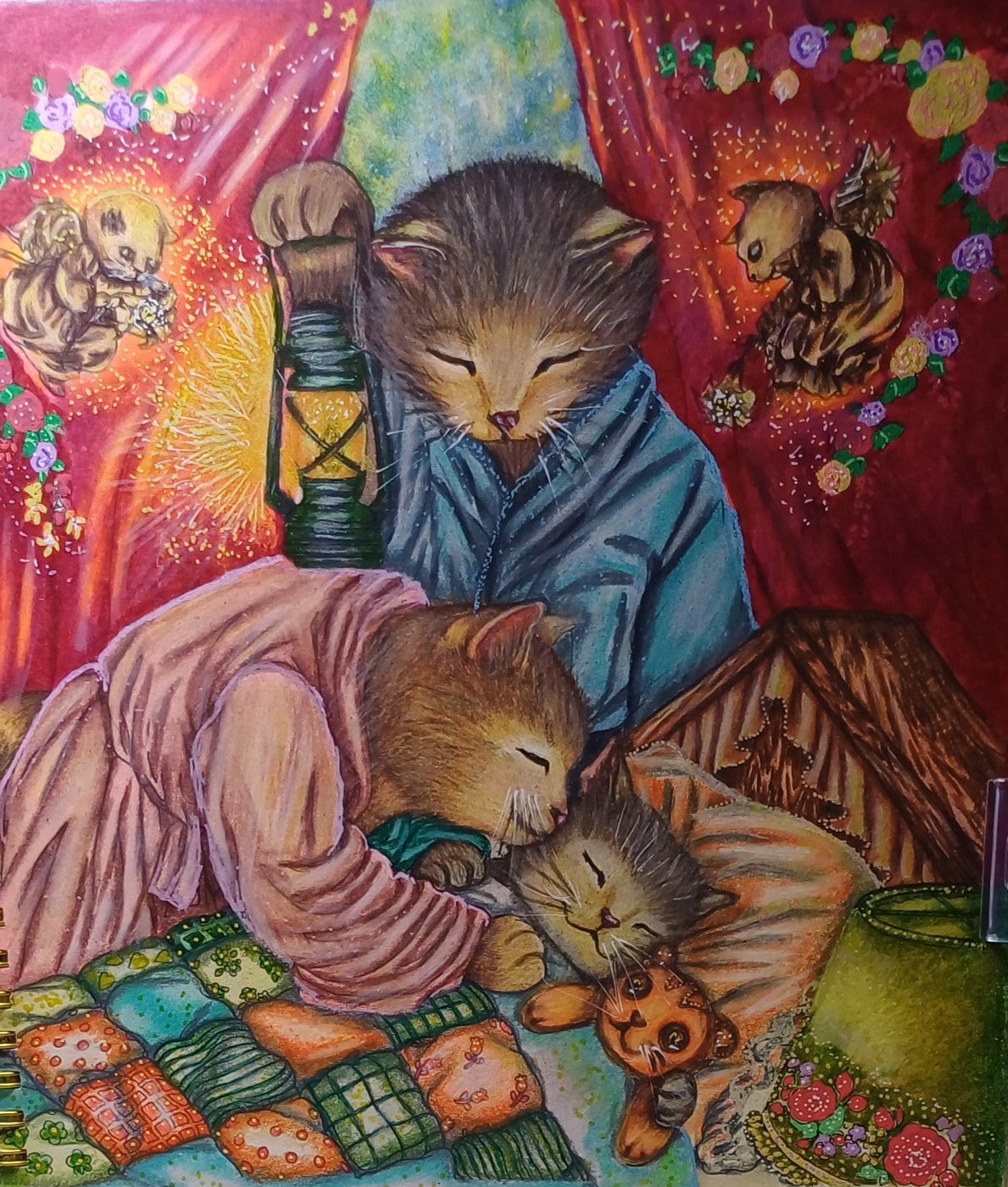 Работа от Incanti color - магия цвета